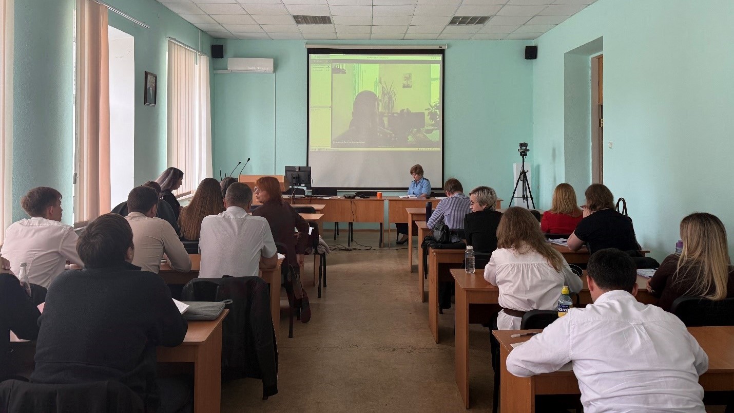 Мастер-класс для слушателей провел представитель Генеральной прокуратуры Российской Федерации